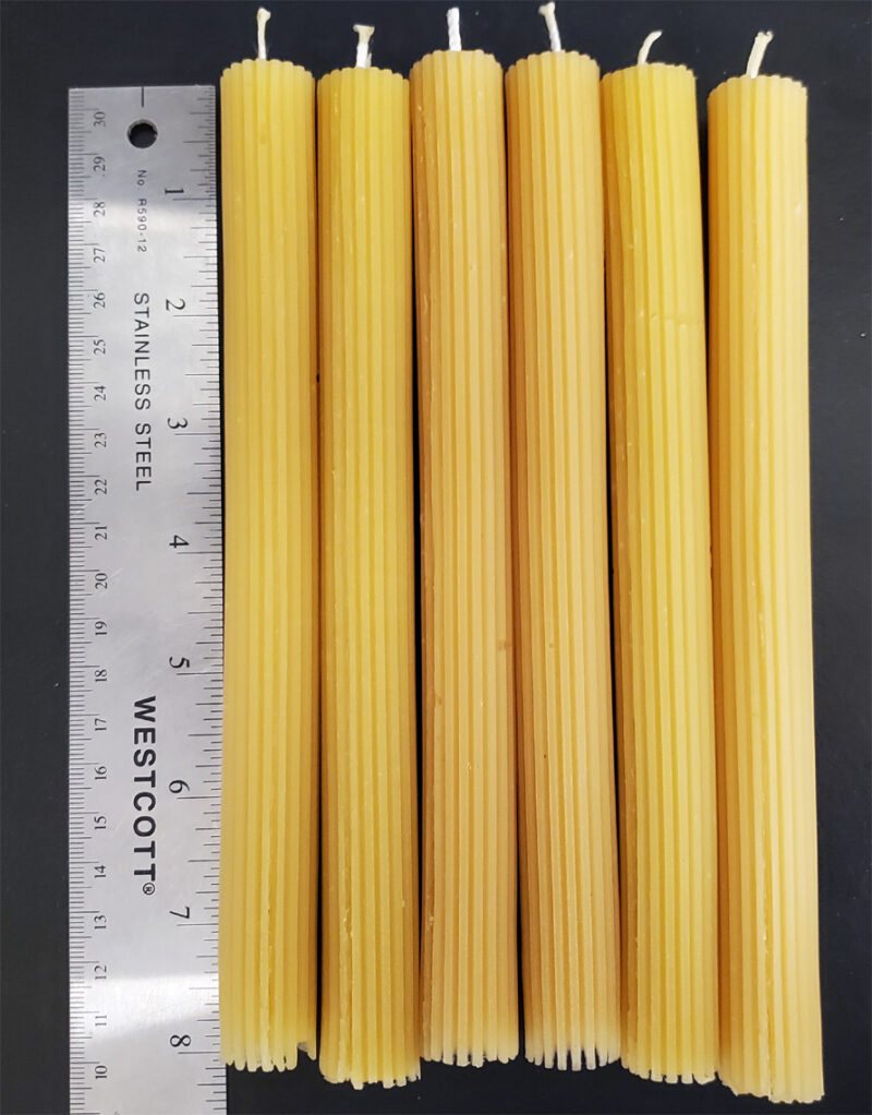 8" Churro taper (Long Vertical Lines)